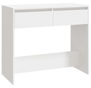 Console Table White 89x41x76.5 cm Steel