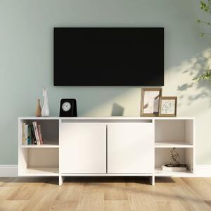 TV Cabinet White 130x35x50 cm Chipboard