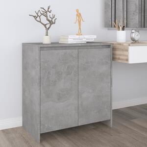 Sideboard Concrete Grey 70x40x73.5 cm Chipboard