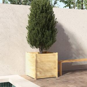 Garden Planter 70x70x70 cm Solid Pinewood