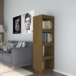 Book Cabinet/Room Divider Honey Brown 40x35x135 cm Solid Pinewood