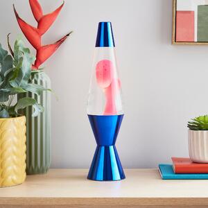 Blue Lava Lamp with Pink Lava Blue