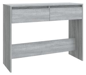 Console Table Grey Sonoma 100x35x76.5 cm Engineered Wood