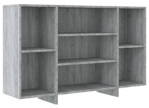Sideboard Grey Sonoma 120x30x75 cm Engineered Wood