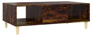 Coffee Table Smoked Oak 103.5x60x35 cm Engineered Wood