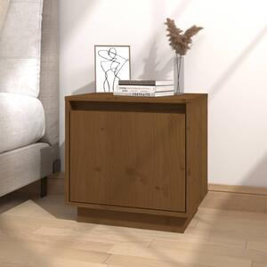Bedside Cabinet Honey Brown 40x30x40 cm Solid Wood Pine