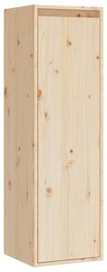 Wall Cabinet 30x30x100 cm Solid Pinewood