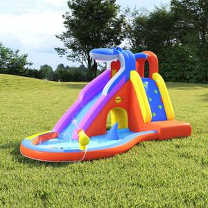 Happy Hop Inflatable Water Slide with Splash Pool 450x320x240 cm PVC