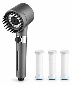 Showery® Ecoflow Massage Shower Head, Showery® EcoFlow Massage + 3 Filters