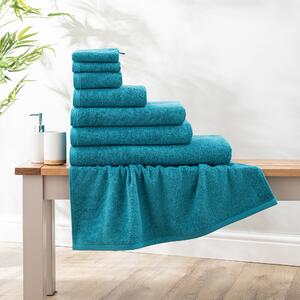 Super Soft Pure Cotton Towel Teal Blue