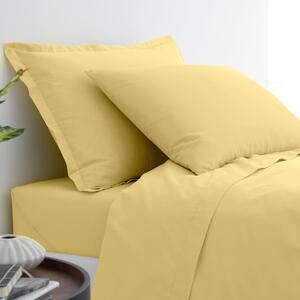 Pure Cotton Oxford Pillowcase Yellow