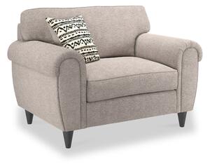 Jessie Armchair, Comfortable Teddy Boucle Fabric Chair | Roseland