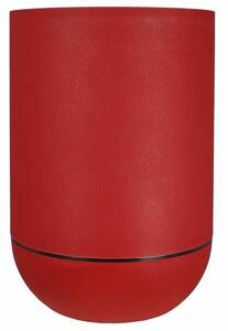 Plant pot Riviera Ø 50 cm Red Plastic Circular