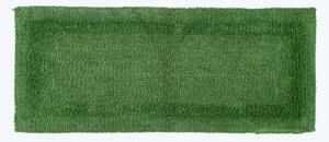 Homescapes Luxury Reversible Bottle Green 100% Cotton Bath Mat Runner, 40 x 100 cm, Machine Washable, Super Absorbent, Soft and Tufted, Eco Friendly