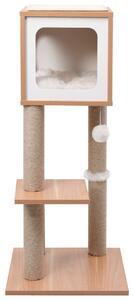 Cat Tree with Sisal Scratching Mat 90 cm