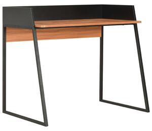 Desk Black and Brown 90x60x88 cm