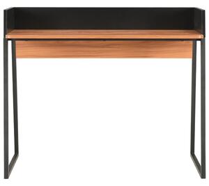 Desk Black and Brown 90x60x88 cm