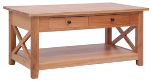 Coffee Table 100x55x46 cm Solid Mahogany Wood