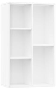 Book Cabinet/Sideboard White 50x25x80 cm Engineered Wood