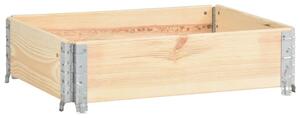 Raised Bed 60x80 cm Solid Pine Wood (310048)