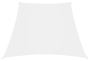 Sunshade Sail Oxford Fabric Trapezium 2/4x3 m White