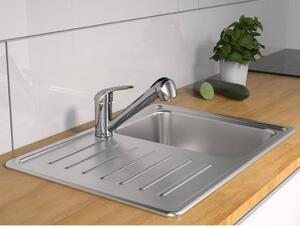 SCHÜTTE Sink Mixer with Pull-out Spray FALCON Chrome