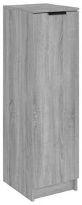 Shoe Cabinet Grey Sonoma 30x35x100 cm Engineered Wood