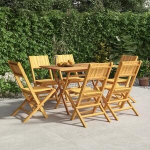 Folding Garden Chairs 6 pcs 47x61x90 cm Solid Wood Teak
