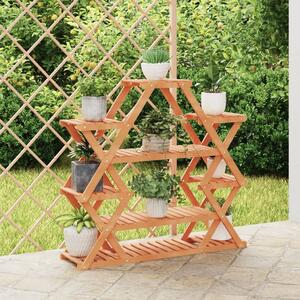 Flower Stand 110x25x105 cm Solid Wood Fir