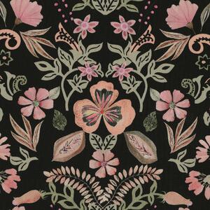 ANTE DECOR Skoll Fabric Black