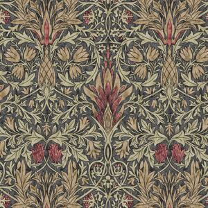 William Morris Snakeshead Digitally Printed Fabric Mocha
