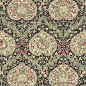 William Morris Eden Digitally Printed Fabric Midnight