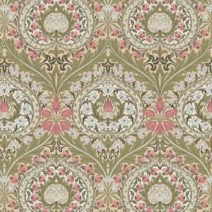 William Morris Eden Digitally Printed Fabric Rose