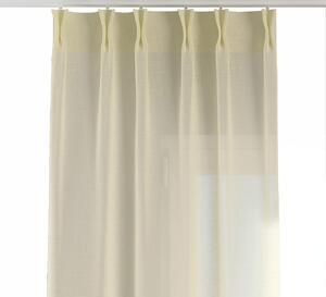 Double pinch pleat curtain
