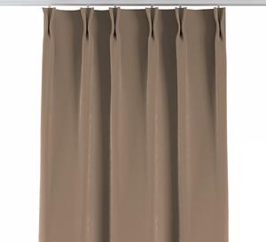 Double pinch pleat curtain