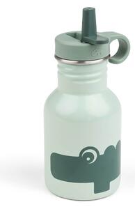 Done by deer Croco steel bottle 35 cl Green