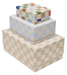 OYOY Mana storage boxes 3 pieces Multi