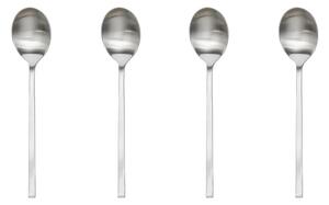 OYOY Yuka teaspoon 4-pack Brushed Steel