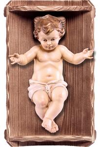 Baby Jesus in cradle