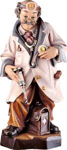 Doctor wooden statue