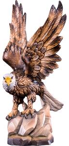 American eagle wooden decoration