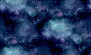Noordwand Good Vibes Wallpaper Galaxy with Stars Black and Purple