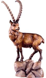 Ibex wooden decoration from lime wood