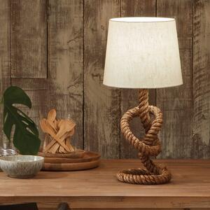 Martindale Rope Knot Table Lamp Natural
