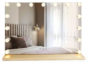 Mirror LED HOLLYWOOD L.Gold