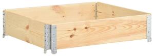 Raised Bed 100x100 cm Solid Pine Wood (310056 )