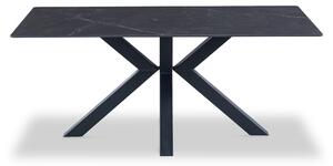 Earlsdon Black Sintered Stone 180cm Dining Table for 6-8 | Roseland