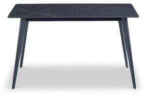 Owen Black Sintered Stone Dining Table for 4-6 | 130cm 160cm | Roseland