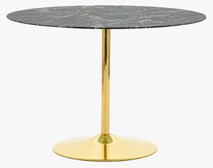 Jude Dining Table in Black Marble