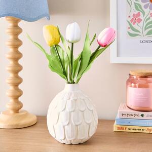 Artificial Pastel Tulip Posy